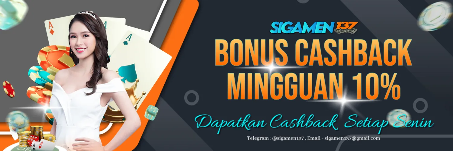 Bonus Cashback - SIGAMEN137
