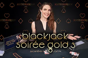 Blackjack Soirée Gold 3 - SIGAMEN137